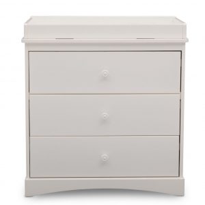 Sutton 3 Drawer Dresser with Changing Top