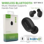 QCY Mini2 Wireless Business Bluetooth Headphone with Mic Bluetooth 5.0 Headset Voice Assistant Activate Earbuds