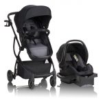 Evenflo Pivot Xpand, Single-to-Double Convertible Baby Stroller with Compact Folding design and Carrier with Base