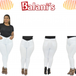 High waist plus size stretchy pant