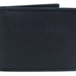 Embossed Bi-Fold Leather Mens Wallet