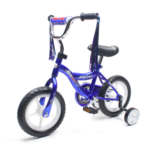 ChromeWheels BMX 12″ Kid’s Bike for 2-4 Years Old, Bicycle, EVA Tires with Training Wheels & Coaster Brake Blue