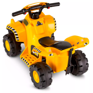 Kid Trax CAT 6V Quad Powered Ride-On – Yellow