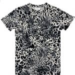 Leopard Print Poly Model Men T-Shirt