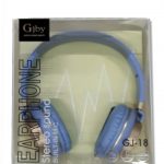 Gjby GJ-18 Stereo Sound Headphones Built in Mic Good Sound Insulation Plug 3.5
