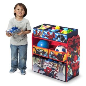 Spider-Man Multi-Bin Toy Organizer