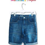 Aeropostale Detailed Lining Boys Denim Shorts Jeans