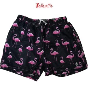 Flamingo Mens Beach Shorts
