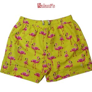 Flamingo Mens Beach Shorts