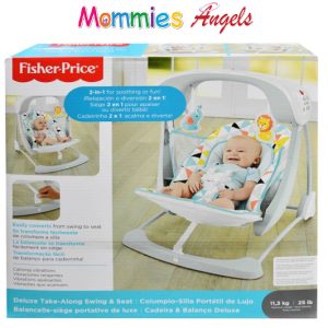 Fisher-Price DP Deluxe Take-Along Swing & Seat