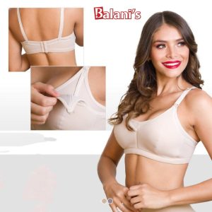 Postoperative and maternal dual functionality bra, soft fabrics, good compression and fit