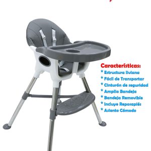 Classic Highchair W/Removable Tray