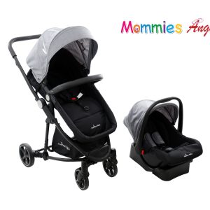 PREMIUM BABY Tutte 3-IN-1 STOLLER W/CARRIER & CARSEAT BASE