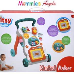 Itsy Tots Baby Activity Walker with sound in color box