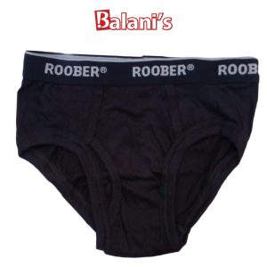 Roober 3pc Pack 100% Cotton Briefs