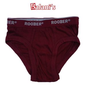 Roober 3pc Pack 100% Cotton Briefs