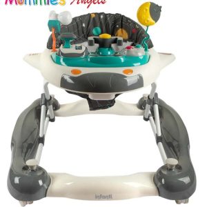 Infanti Walker – Fun design with three car-themed toys encourages little hands learning motor skills